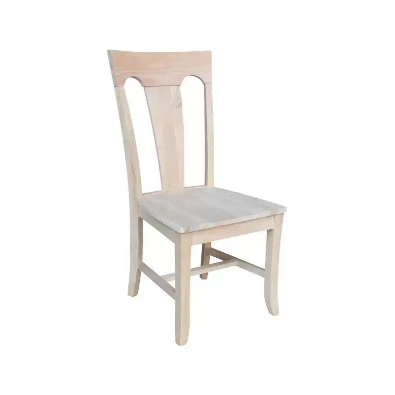 Set of 2 Elle Armless Chairs Unfinished - International Concepts