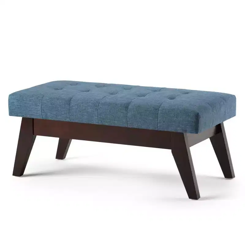 40 Tierney Mid-Century Tufted Ottoman Bench - WyndenHall