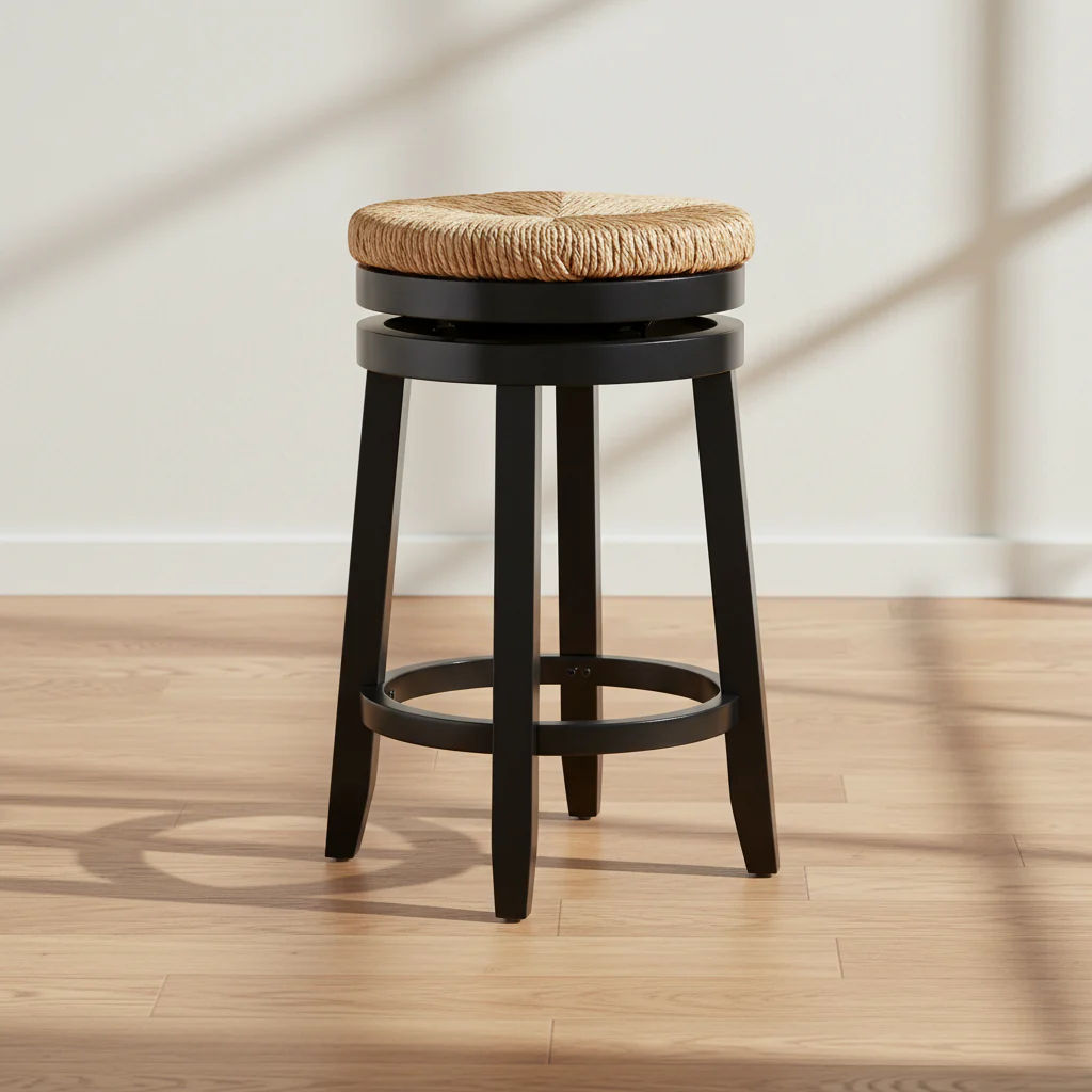 Swivel Backless Counter Height Barstool
