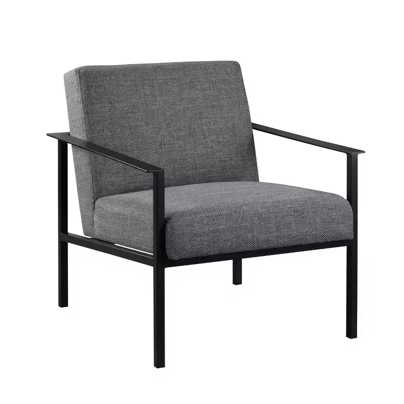Milano Stationary Metal Accent Chair