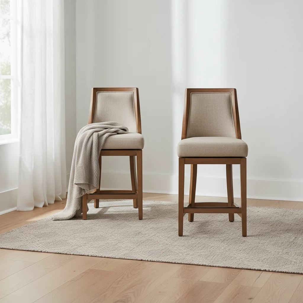Counter Height Barstools with Back