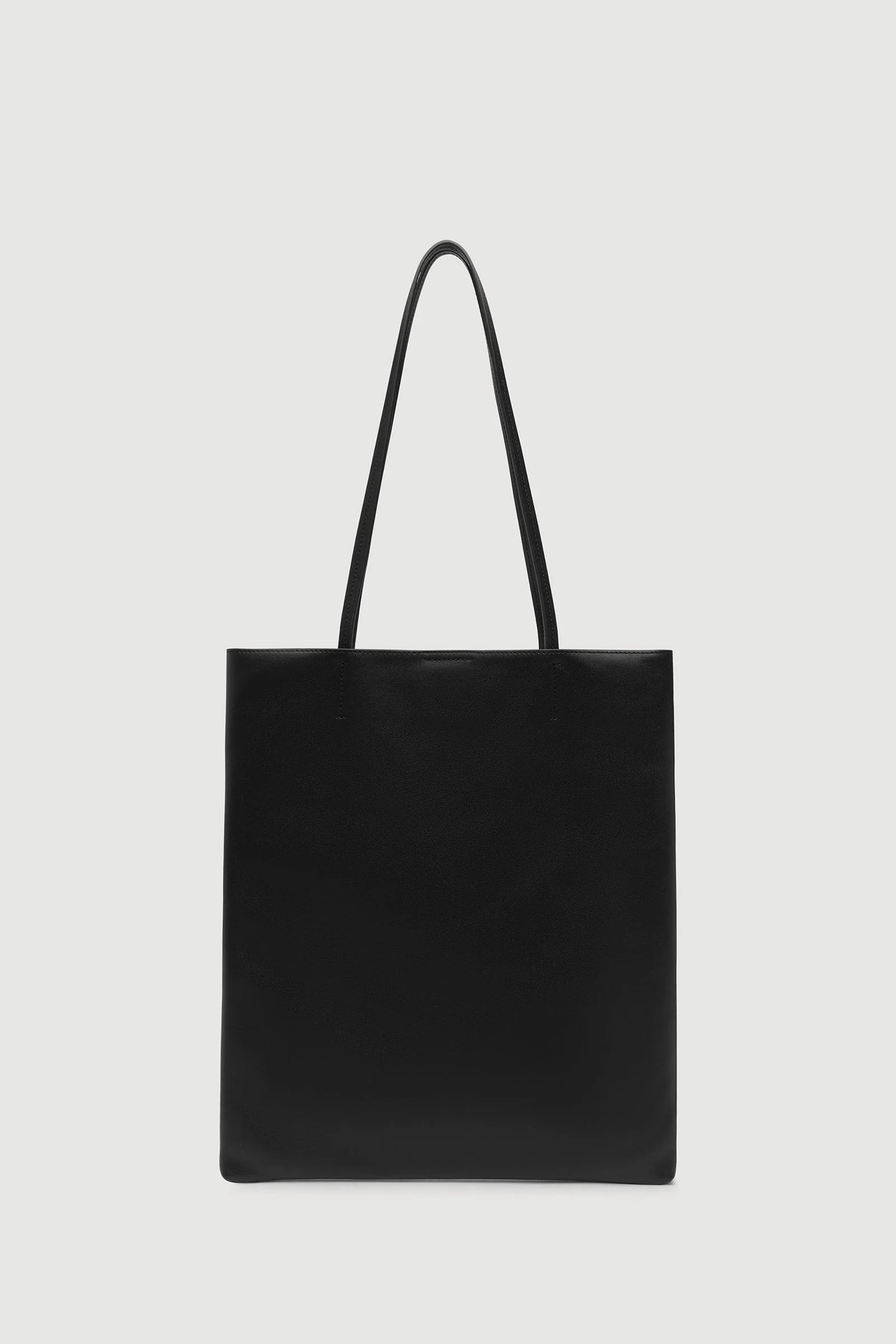 Black Leather Shoulder Bag