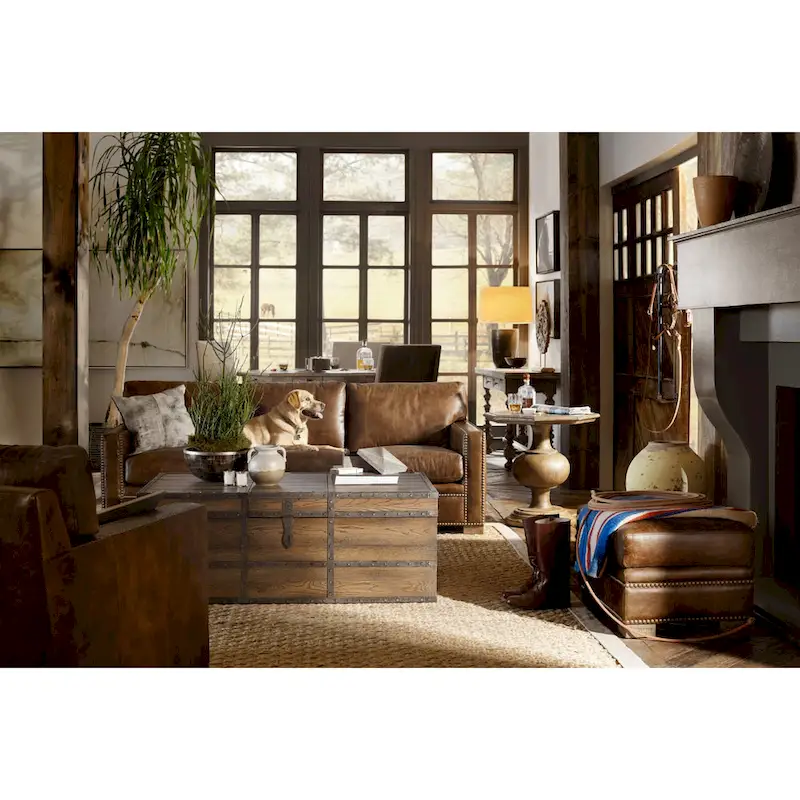 Mid-Century Modern Fabric Sofa | Button-Tufted Back | Solid Wood Legs | 3-Seater