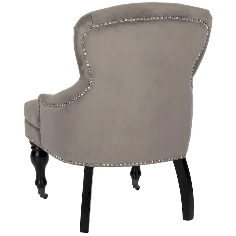 Petite Accent Arm Chair with Tufted Upholstery
