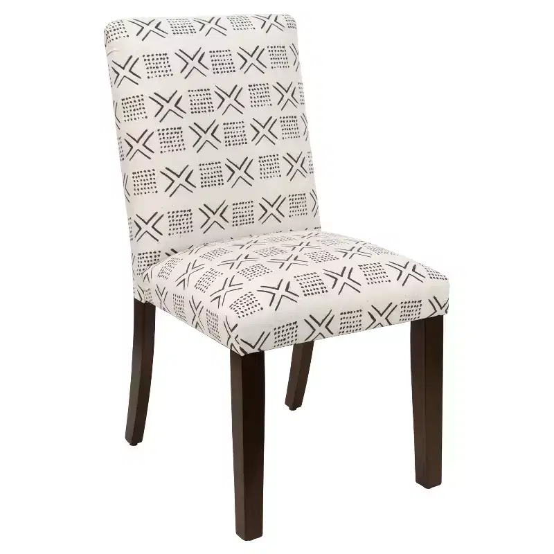 Skyline Furniture Hendrix Dining Chair in Block Print