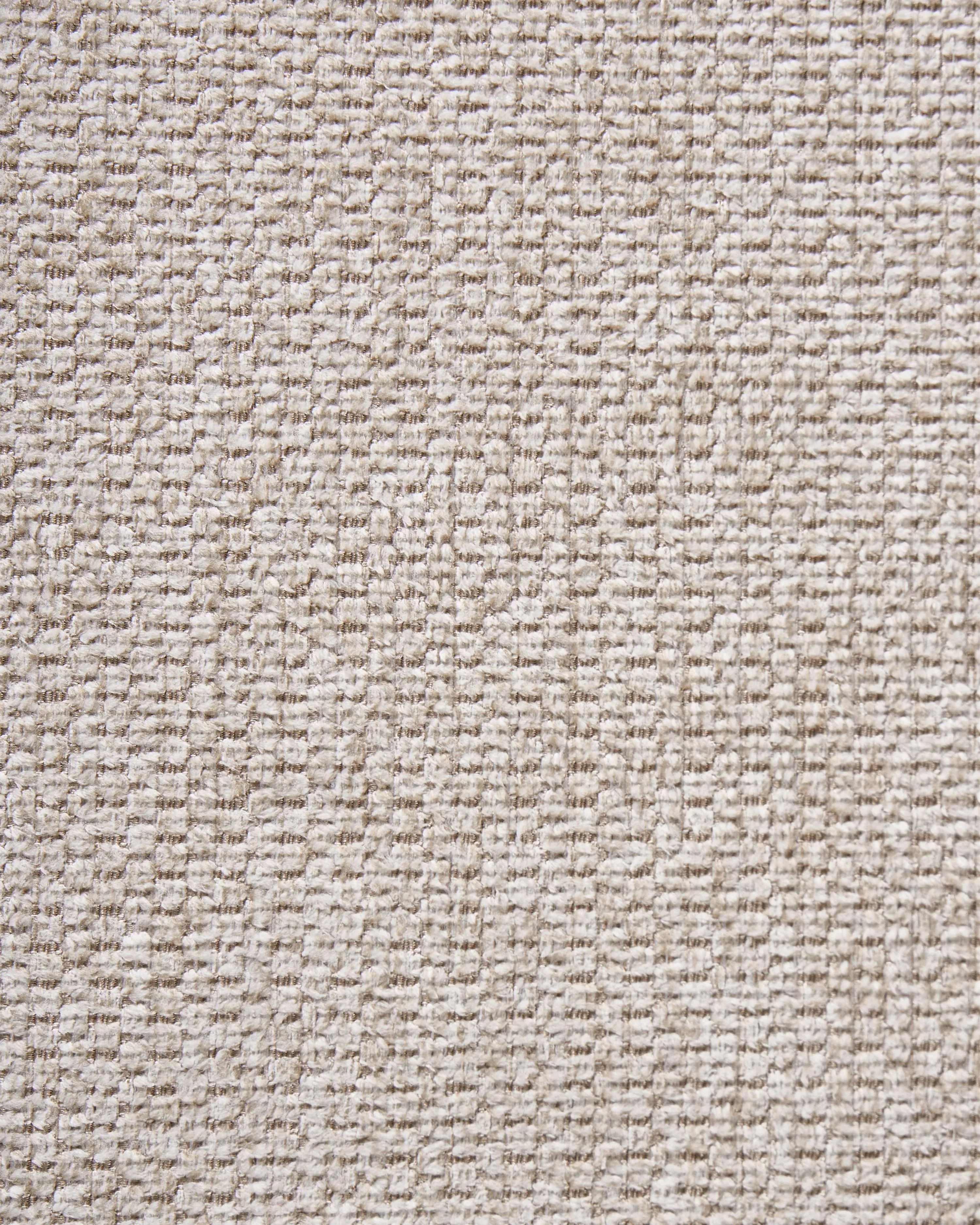 Set di 2 sedie da pranzo Tessuto Beige chiaro