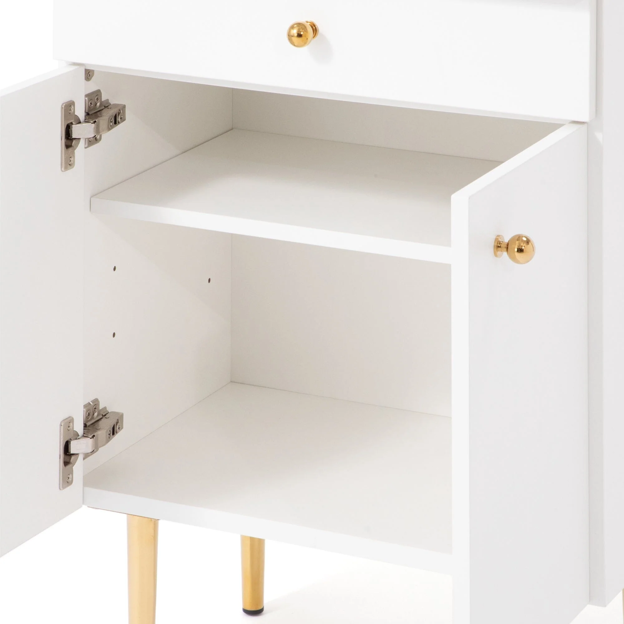 Multi-Color Sideboard with Storage Compartments