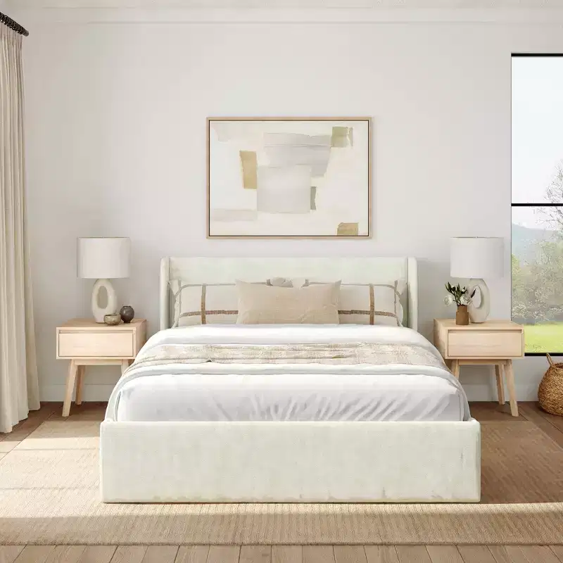 Modern Upholstered Bed