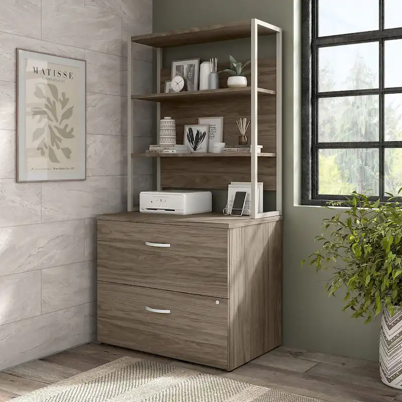 Hybrid 2 Drawer Lateral File Cabinet by