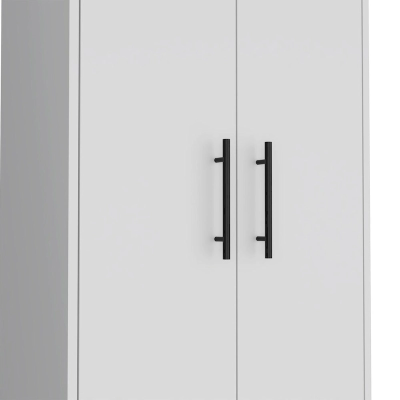 71 White Tall Pantry Cabinet - 23.60