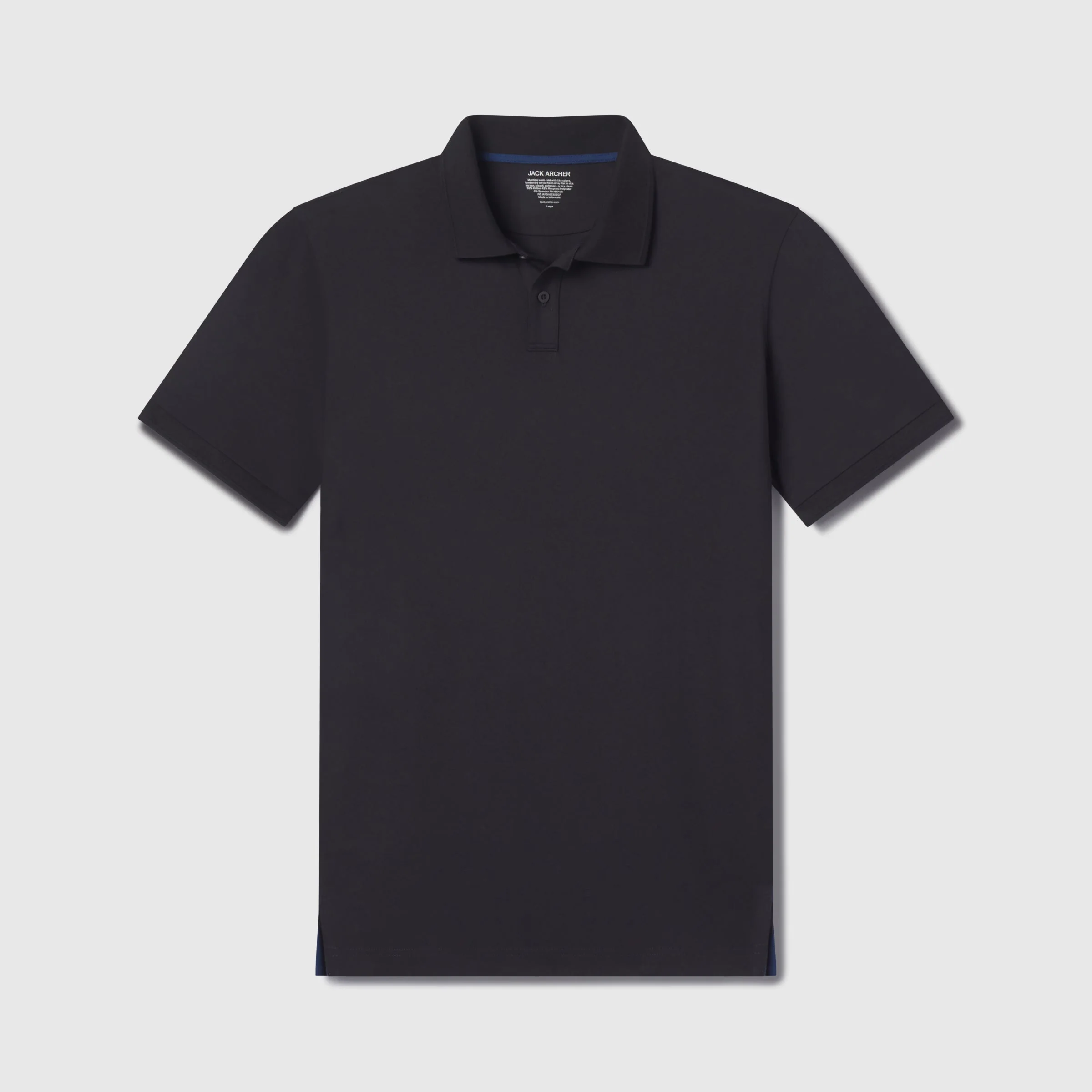 Piqué Polo - True Black