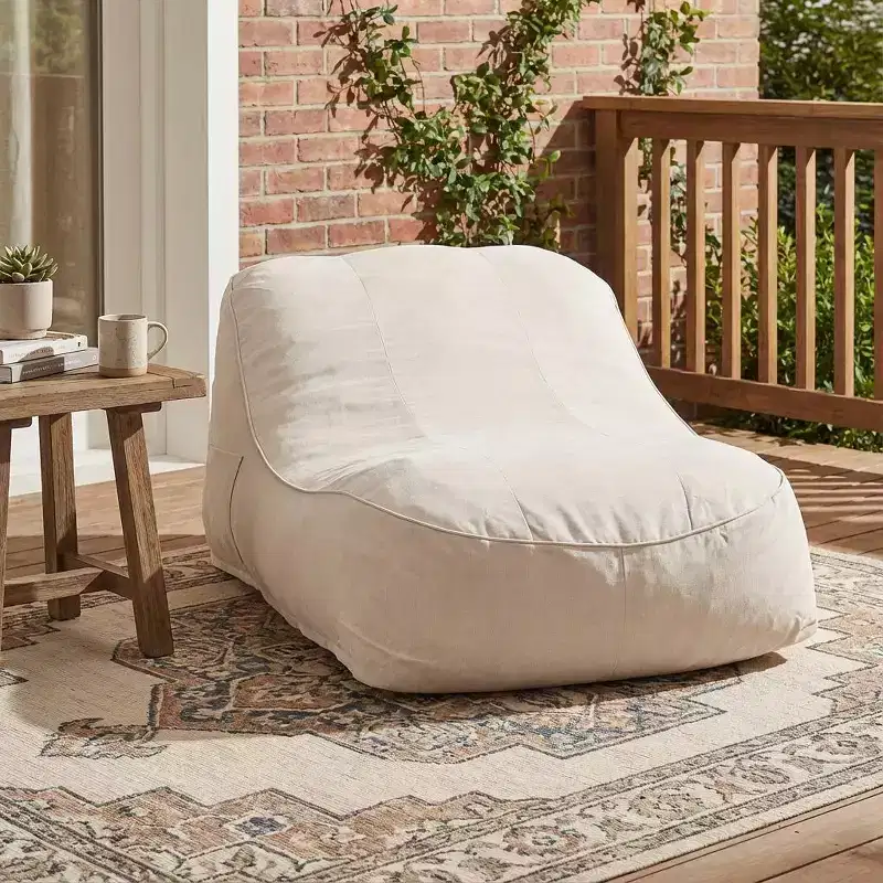 Christopher Knight Home Kai Modern Patio Bean Bag Daybed