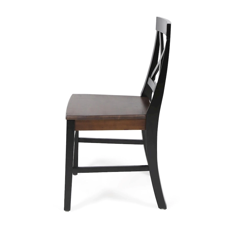 Anele Farmhouse Acacia Dining Chairs (Set of 2) by GDFStudio