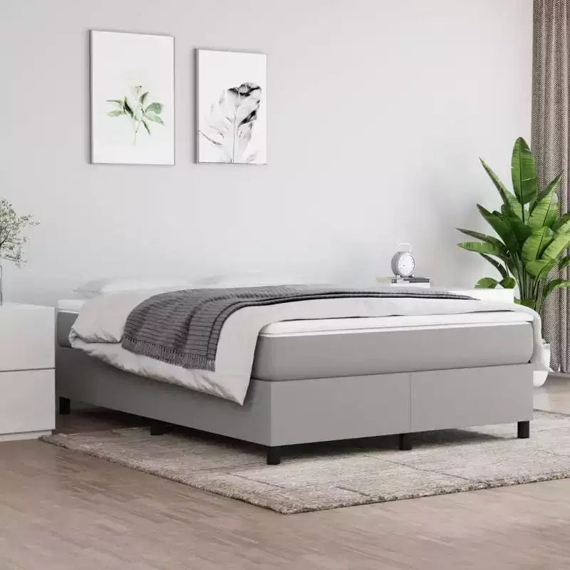Bed Frame Light gray