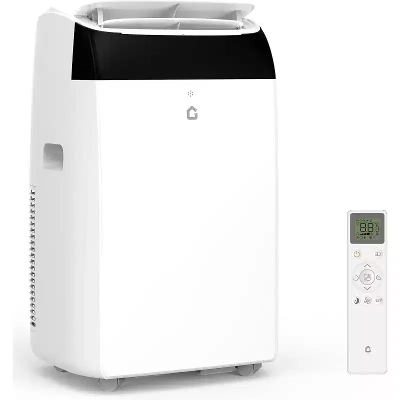 14,000 Btu Air Conditioners Cooling Up to 750 Sq.Ft, 3-In-1 Portable Air Conditioner with Cooling, Dehumidification & Fan Modes Remote Control