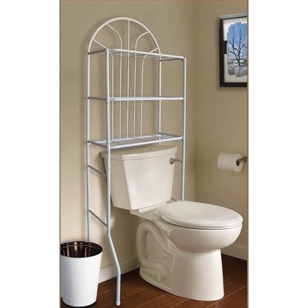 Metal Shelf Bathroom Space Saver
