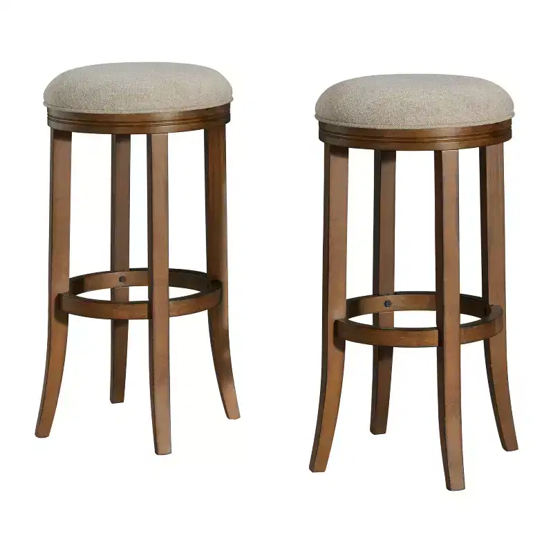 Set of 2 Natick Bar Height Stools - Alaterre Furniture