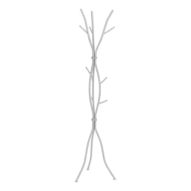 74 Metal Tree Branch Coat Rack 11 Hooks Freestanding Hall Tree