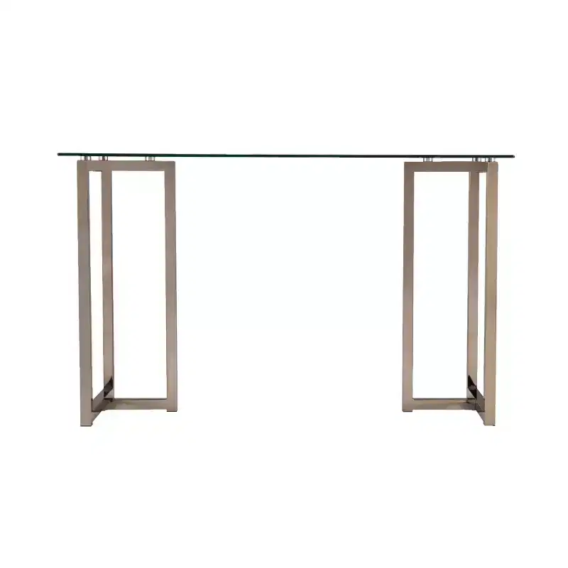 Holly & Martin Haxor Writing Desk - Champagne - SEI
