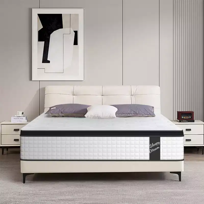 Okak Modern 12 Inch Thicken Pocket Spring Hybrid Mattress with Memory Foam for Comfy Sleep,Medium Feel Bed Mattresses