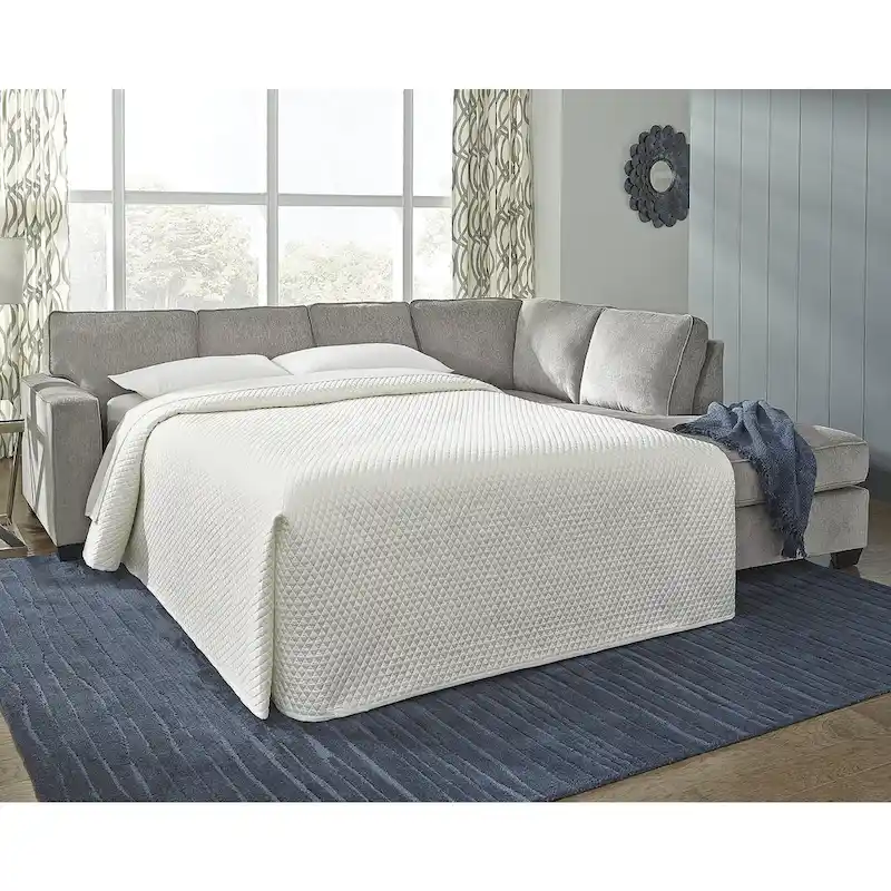 Signature Design by Ashley Altari 2-Piece Sleeper Sectional with Chaise - 110W x 90D x 37H