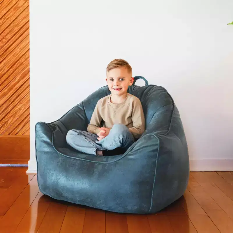 Big Joe Hug Bean Bag Chair, Vegan Suede, Teens and Adults