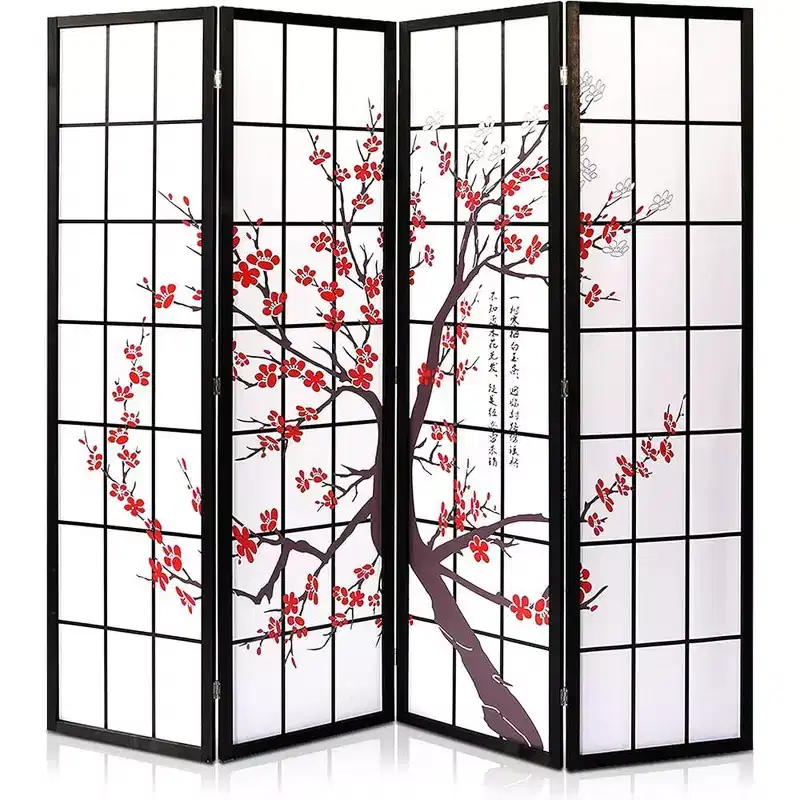 SereneLife 4-Panel Room Divider