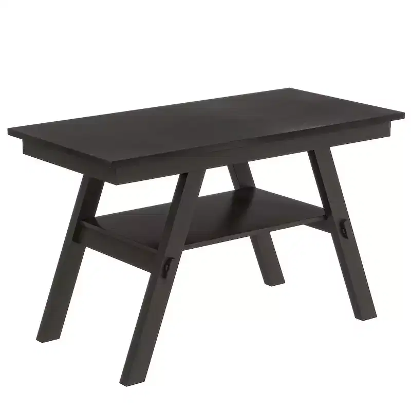 Whisen Rustic 6-Piece Counter Height Dining Table Set with Bench and 4 Upholstered Chairs