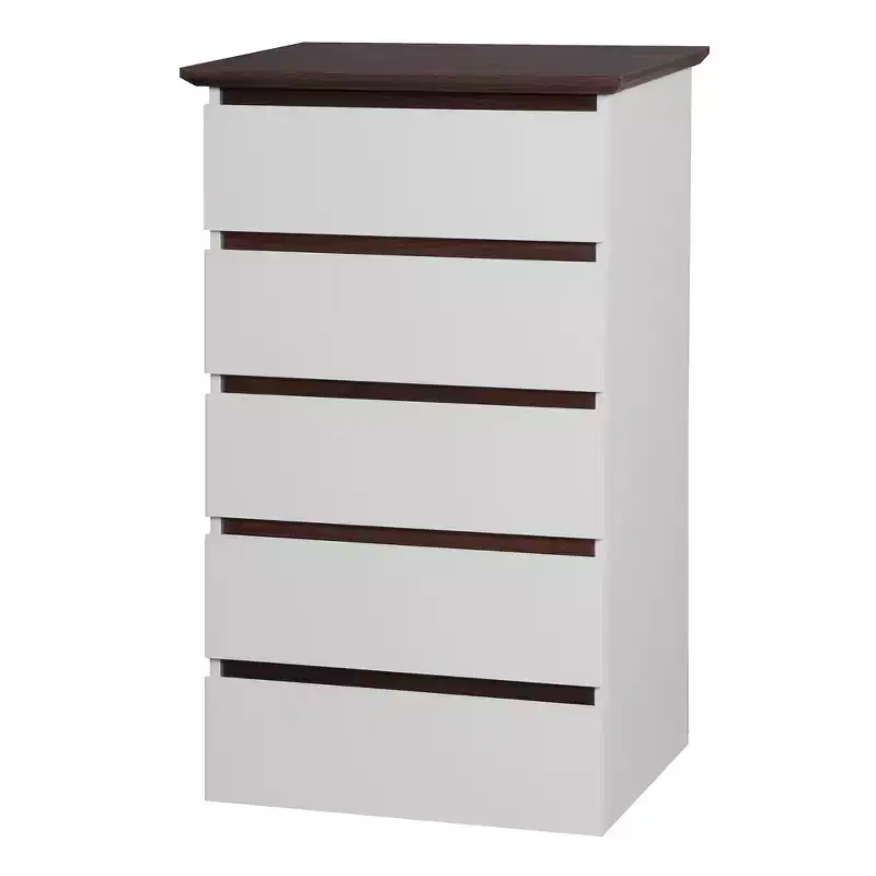 Dresser Cabinet for Bedroom, Tall Chest of Drawers with 5/6 Drawers, Wood Storage Drawers Clothing Organizer for Bedroom, Living Room