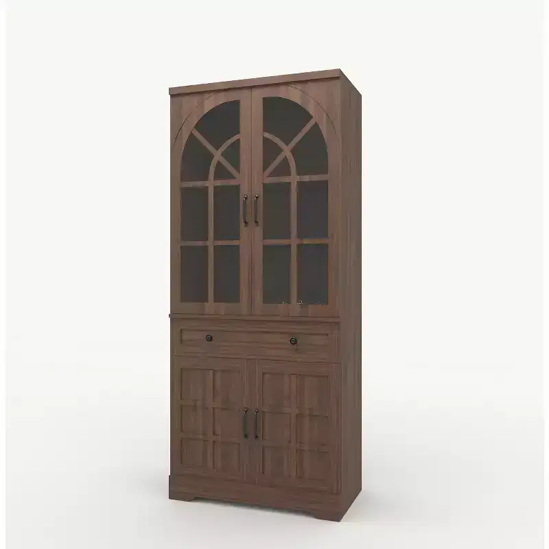 72 Height Tall Freestanding Farmhouse Kitchen Pantry Cabinet