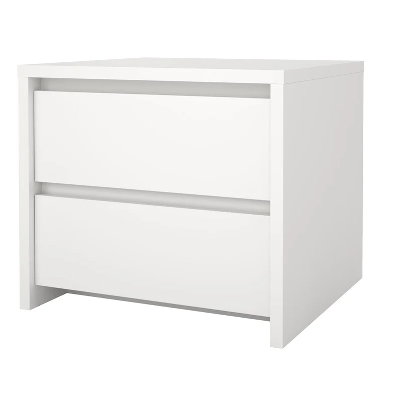 Porch & Den Next 17-Inch Tall 2-Drawer Nightstand End Table