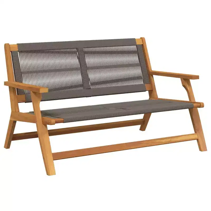 vidaXL Garden Furniture Grey 48.03 x 30.71 x 28.74 in