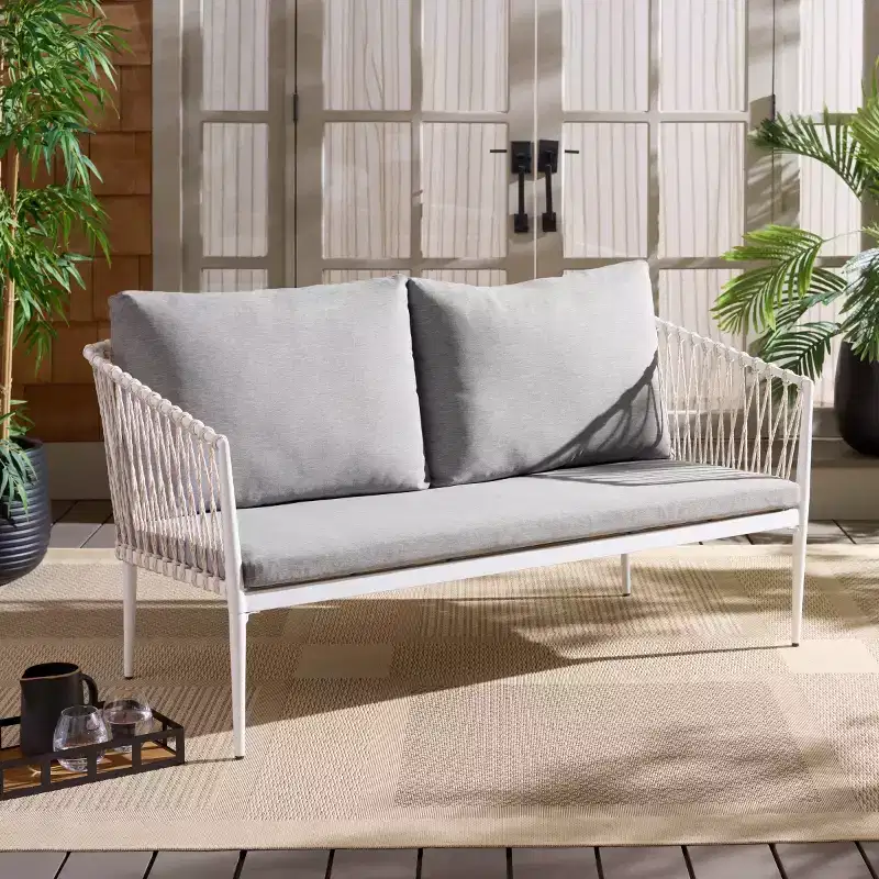 Dante Rope Patio Loveseat - SEI