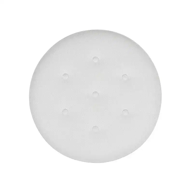 Jennifer Taylor Home Yolanda 24 Upholstered Round Accent Ottoman