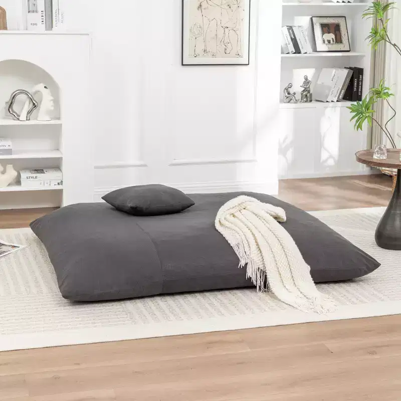 Floor Bean Bag Lounger Chair for Adults & Kids – Living Room & Balcony