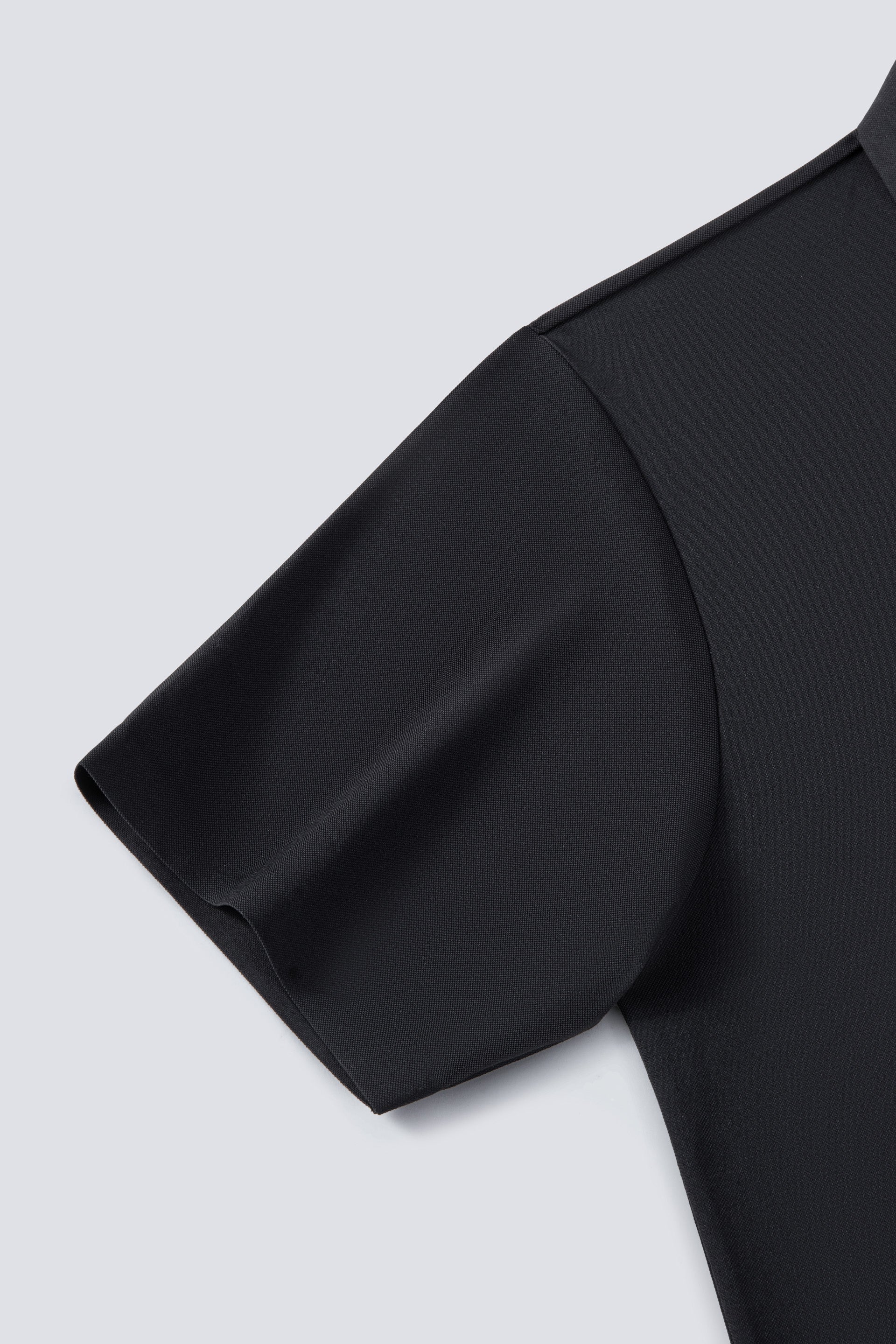 Sharp Pique Polo – Black