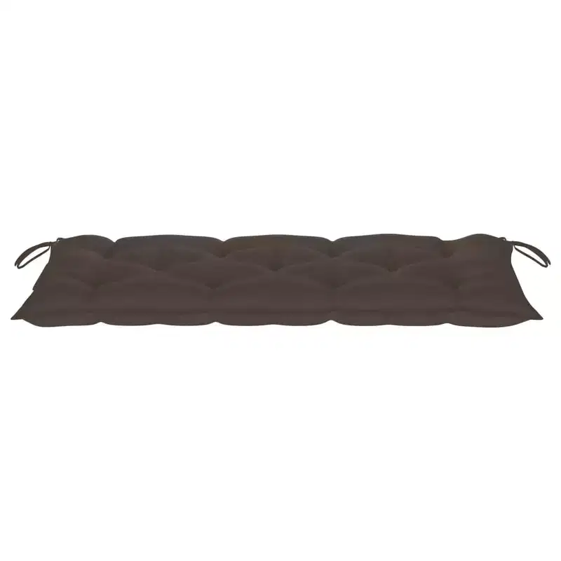 Garden Bench Taupe Bamboo Large Durable Garden Bench