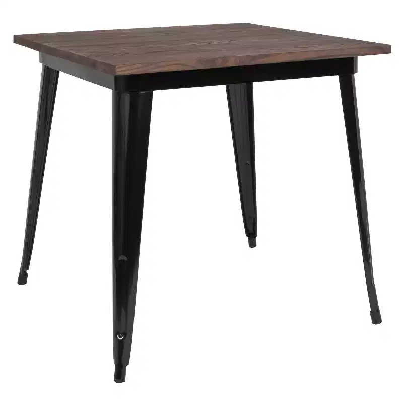 Emma and Oliver 42 Round Laminate Table Top with 33x33 Table Height Base