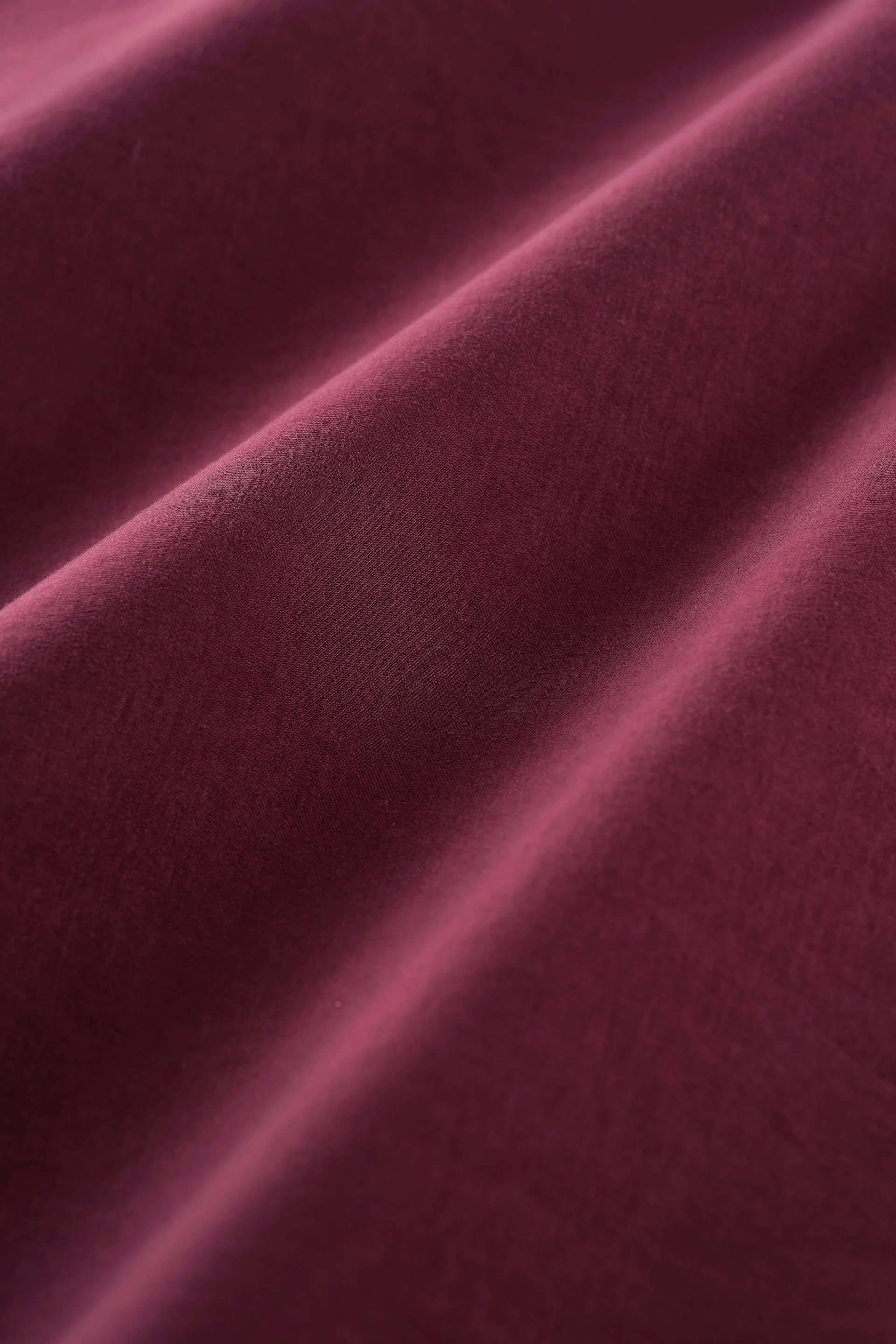 Long Sleeve Polo – Plum Burgundy