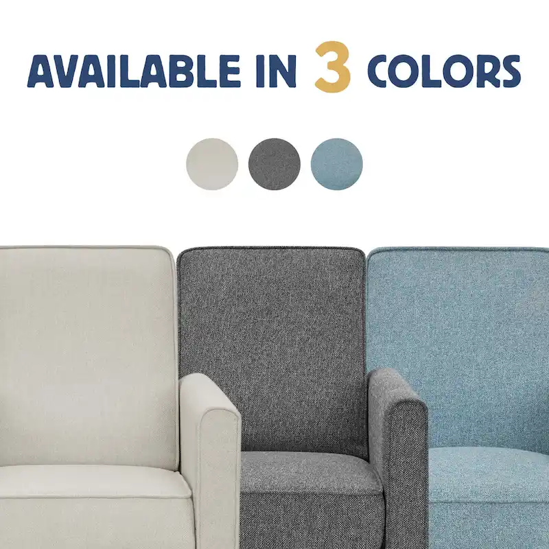 Traditional Fabric Welted Padded Recliner Chair