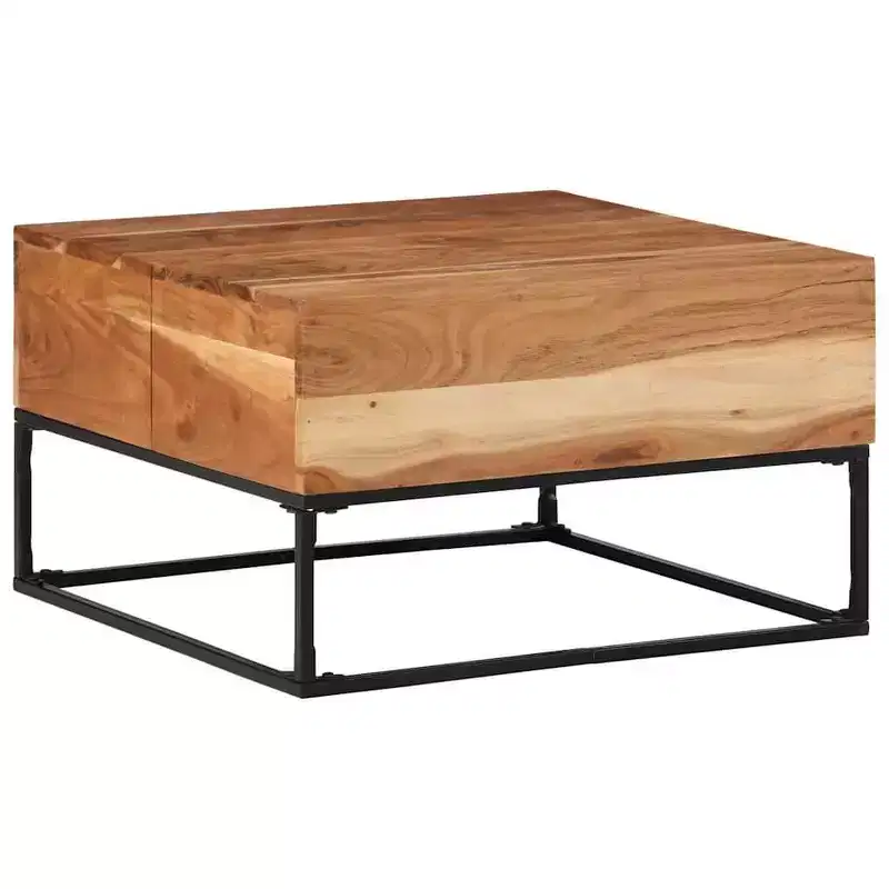 Coffee Table, Rough Mango Wood, Medium