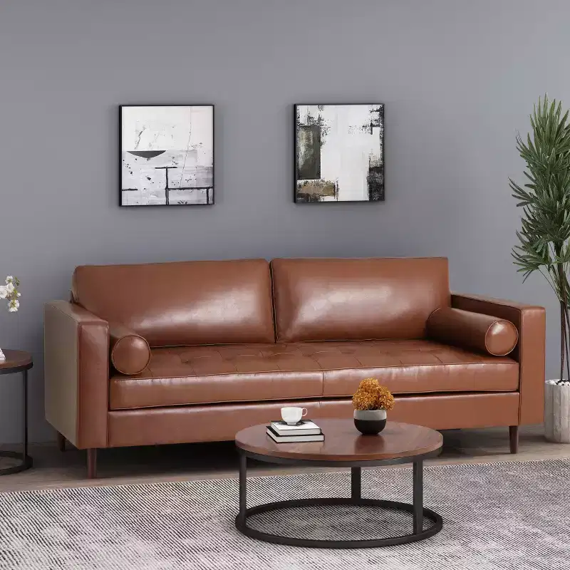 Contemporary Tufted 3 Seater Sofa
