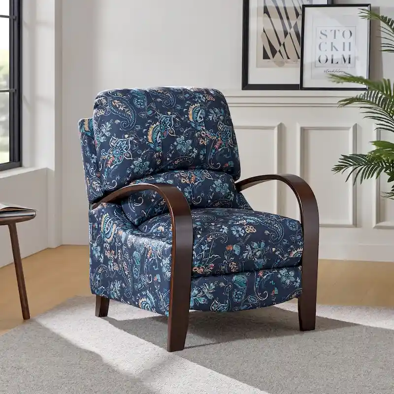 Rita Genuine Leather Manual Recliner