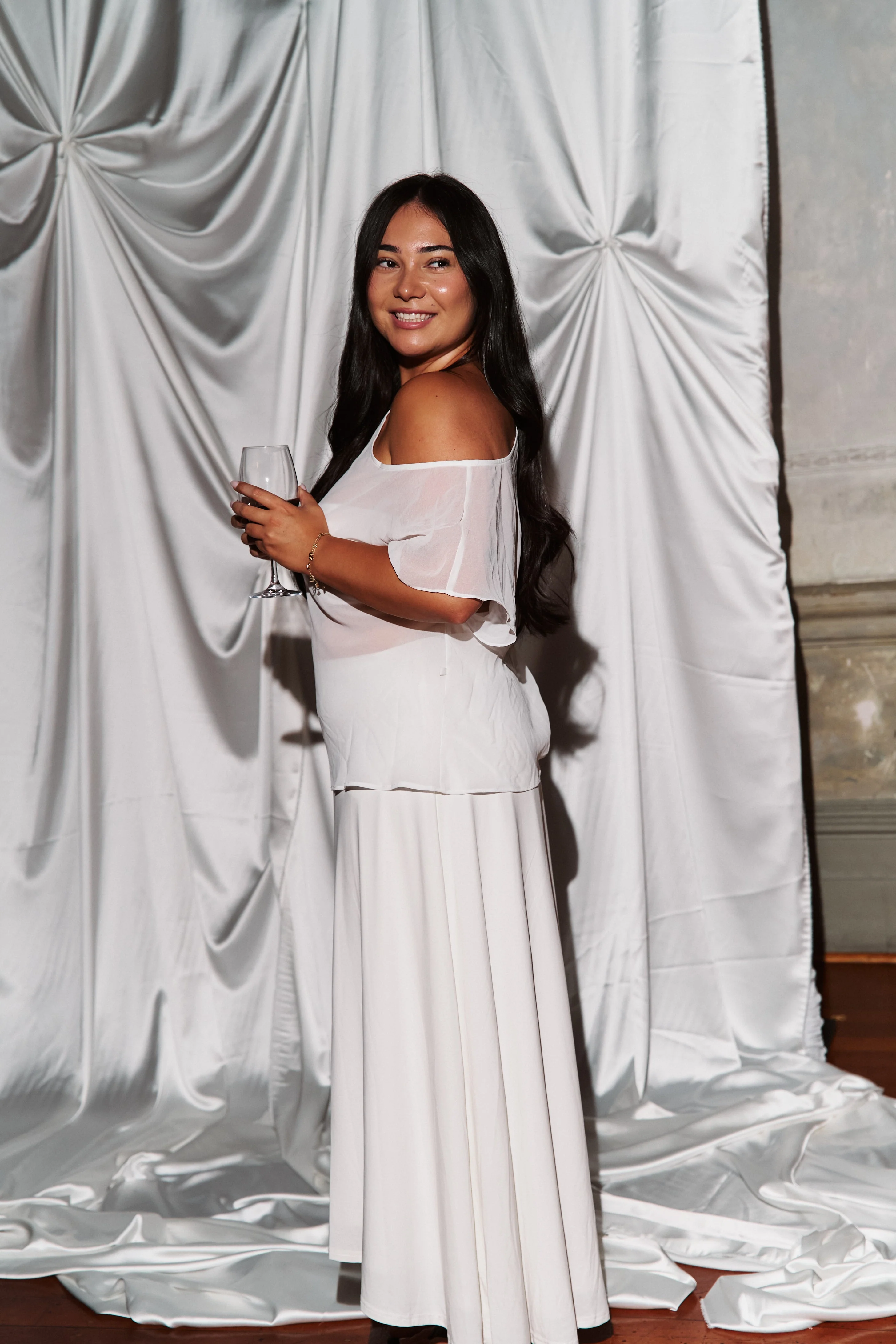 Maxi Skirt Off White