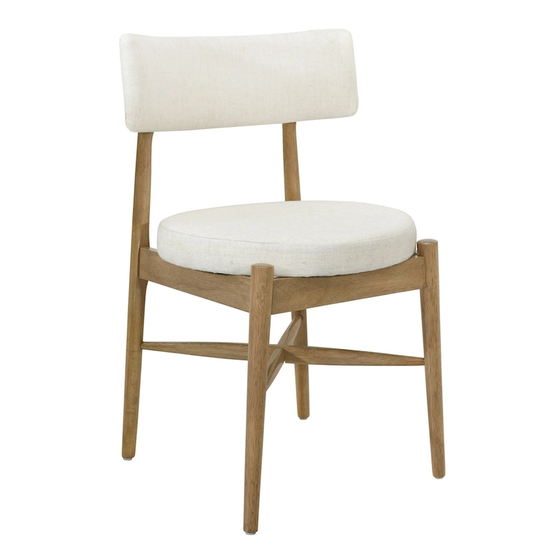 Lumen Dining Chairs Rubberwood (Set of 2 ) by Christopher Knight Home