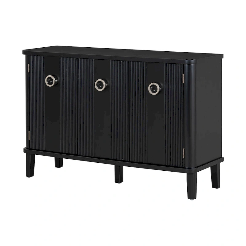 Stable and Sturdy Wood Cabinet