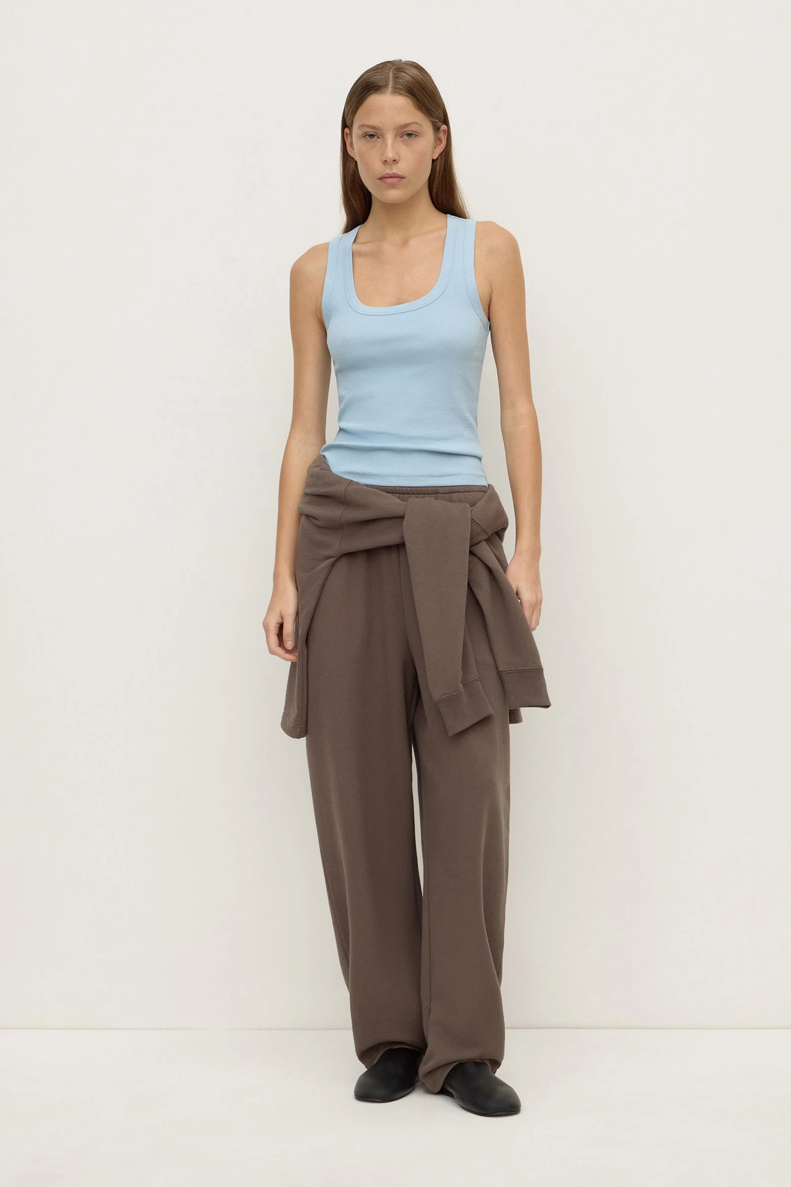 Scoop Neck Rib Tank