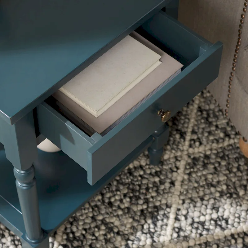 SAFAVIEH Wendel Accent Table - 20 x 16 x 25 - 20Wx16Dx25H