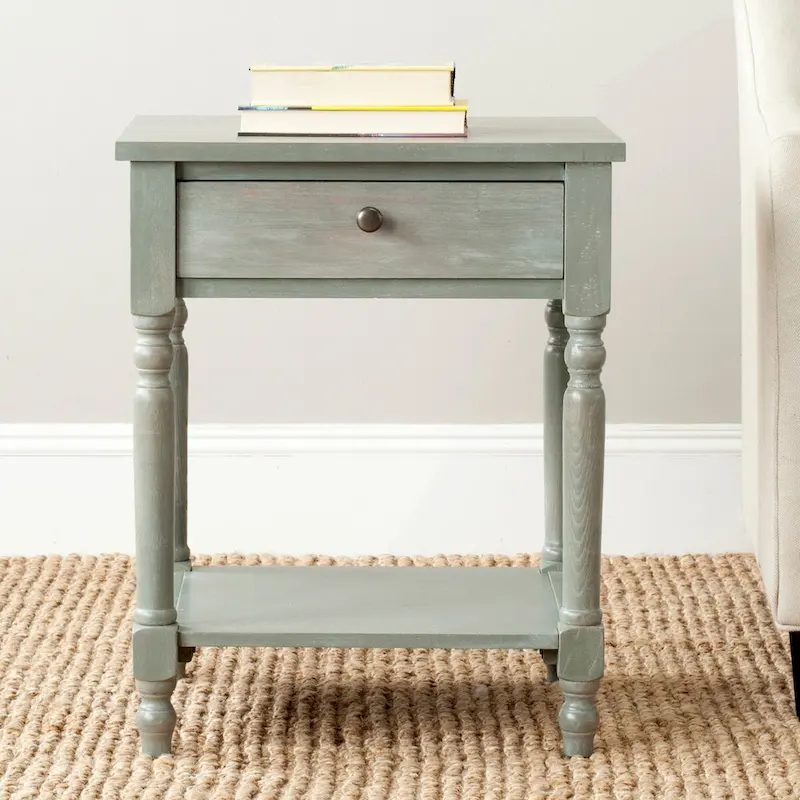 SAFAVIEH Wendel Accent Table - 20 x 16 x 25 - 20Wx16Dx25H