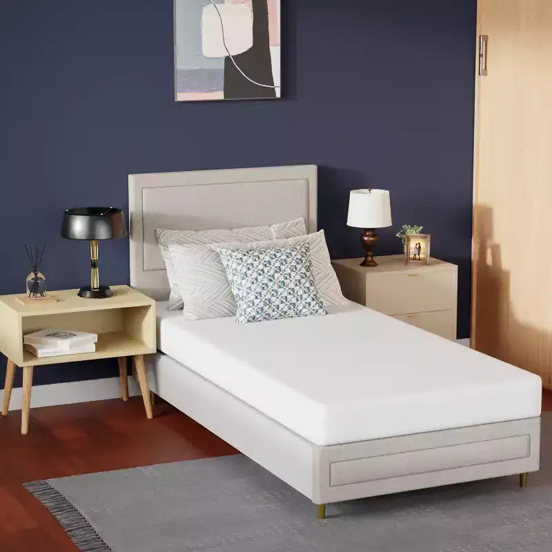 FDW 6 Inch Gel Memory Foam Mattress,Mattress in a Box with Washable and Removable Zipper Cover,Fiberglass Free,CertiPUR-US Certified